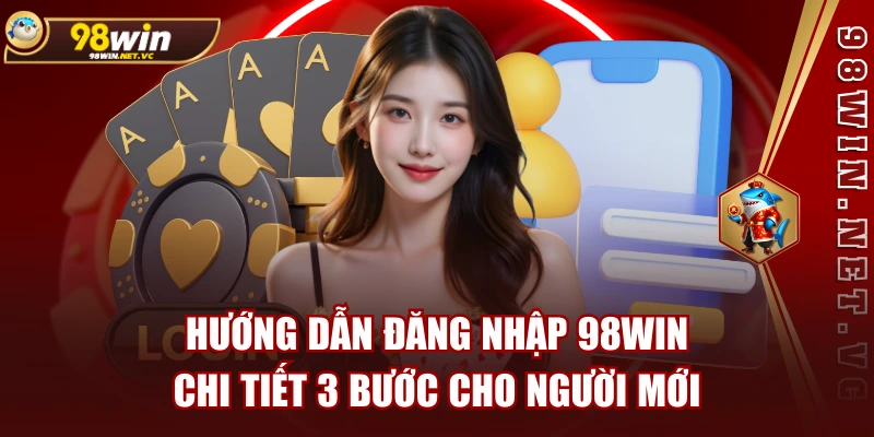 Hướng Dẫn Đăng Nhập 98WIN Chi Tiết 3 Bước Cho Người Mới